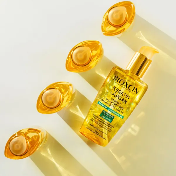 Bioxcin Keratin & Argan – olejek do pielęgnacji włosów 150 ml